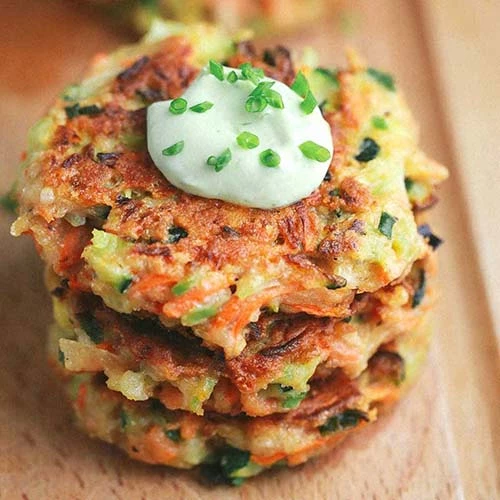 Vegetable Fritters wedding food